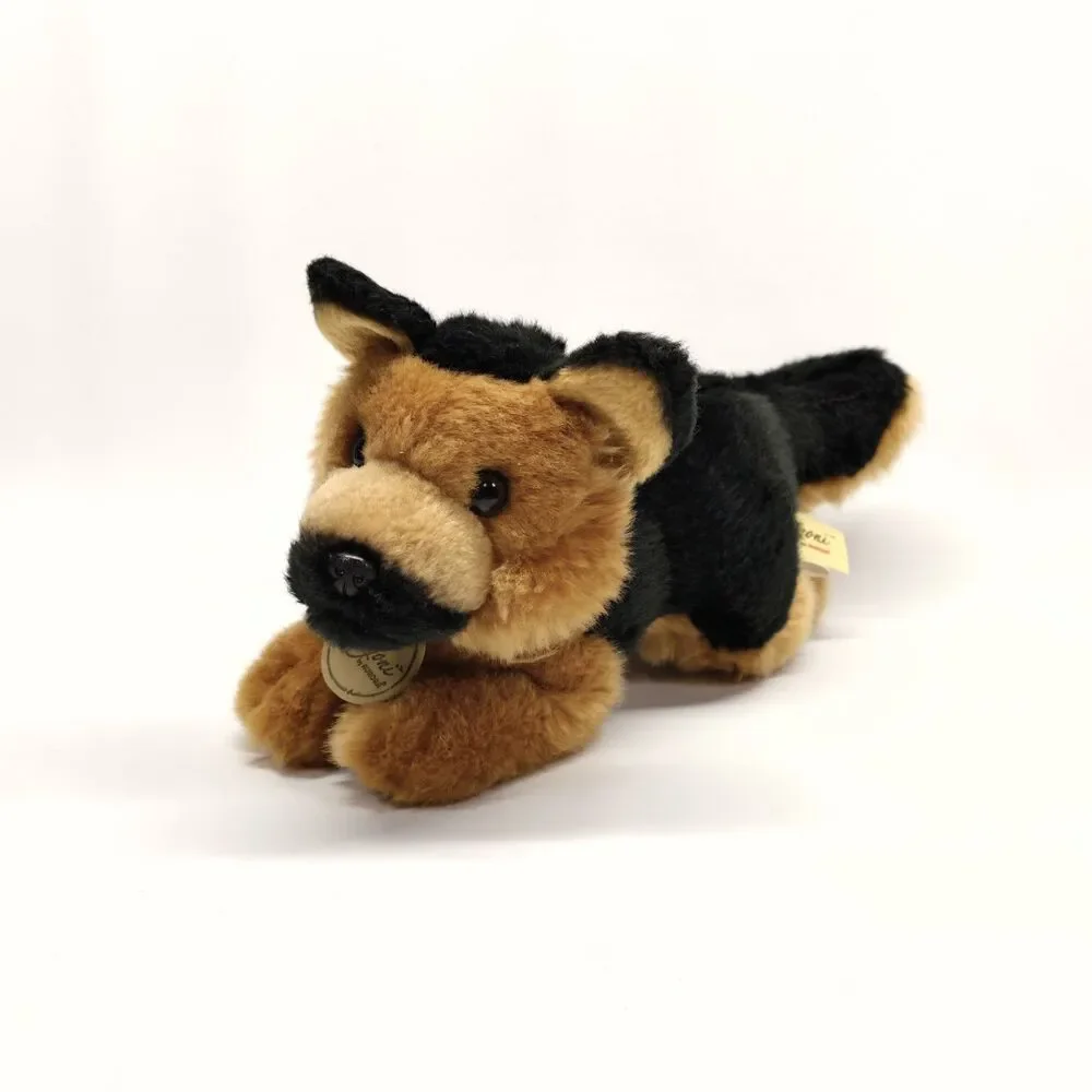 Aurora Miyoni German Shepherd Plush Stuffed Dog 10 Inch Realistic Soft Toy EUC